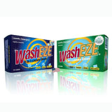 WashEZE (10 Ct) All in One Laundry Sheets Scented DetergentFabric SoftenerStain Fighter Static Guard Soap Sheet All in On