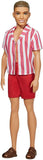 Barbie Ken 60Th Anniversary Doll 1 In Throwback Beach Look With Swimsuit & Sandals For Kids 3 To 8 Years Old