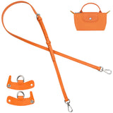 jiesinlov Leather Bag Shoulder Strap Crossbody Adjustable Replacement Conversion Kit Fit for Le pliage Mini Xs long champ Pouch(