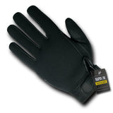 Rapdom Tactical All Weather Shooting Gloves, Black, Medium