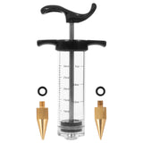 High Pressure Glue Injector With Two Brass Tips Ideal For Veneering, Lutherie, Furniture Repair, Arts, Crafts and Hobby Gluing A
