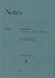 Henle Music Manuscript Notepad 12 Staves, 50 Sheets