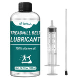 1DFAUL 500ml Treadmill Oil Belt Lubricant, Silicone Treadmill Lubricant for Belt High Temperature Resistance, Reduces Friction,