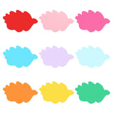 PATIKIL Paper CutOuts, Pack of 54 Bulletin Cutouts, Paper Fallen Leaves Shape CutOuts, Paper with Adhesive Dots for Classroom,