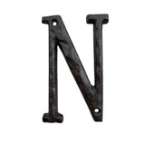 House Letter, 5 Inch High Cast Iron Home Address Letter, Perfect Matching the 5.5 Inch Cast Iron House Numbers (N)