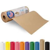 Brown Paper Roll 9 x 2160 (180 feet) - USA-Made Kraft Paper 30lb Thickness - Ideal for Wrapping, Packing, Moving, Shipping, and