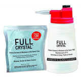 Full Crystal Window Cleaning Kit 4 oz Glass Cleaner and Bottle with 27ft Reach will clean up to 20 Windows Scrub Free, Rinse F
