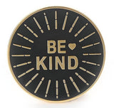 Wydmire Be Kind Motivational Positive Enamel Lapel Pin Brooch Badge 1.2'' Diameter Premium Gift