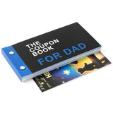 JULEASEL Fun Coupon Book for Dad - Unique Father s Day Gifts from Daughter, Thoughtful Birthday Gift with Heartfelt Messages | 2