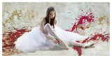 Ballet Dancer-Paper Art-50,,X26,,