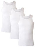 Hanes Mens 3Pack AShirt, White, Small
