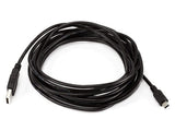 Usb A To MiniB 5Pin 28/28Awg Cable 15F