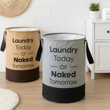 Unicrafts Laundry Bag 45 L Durable and Collapsible Laundry storage Bag with Side Handles Clothes & Toys Storage Foldable Laundry