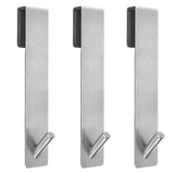 Kontoyo Shower Door Hooks(7.5 Inch),Extended Over Door Hooks for Bathroom Frameless Glass Shower Door,Stainless Steel Towel Hook