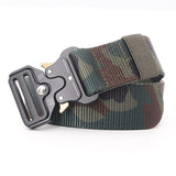 Yashidun Tactical Alloy Canvas Nylon Cobra Belt For Men And Women
