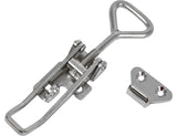 Buyers Products Company 6 Heavy Duty Stainless Steel Adjustable-Grip Draw Latch