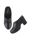 Shoetopia Stylish Smart Casual Black Pumps For Women & Girls /Eu37,Black,4,B0DTG86QQV
