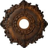 Ekena Millwork CM18RLRUS Riley Ceiling Medallion, Rust