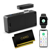 Drawer Lock eLinkSmart Hidden Cabinet Lock with NFC RFID Card Bluetooth APP Child Safety No Drilling Required for Kitchen Pantry