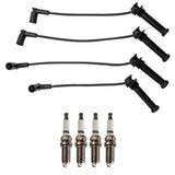 TRQ Ignition Kit Spark Plug & Wire Set Compatible with Ford Taurus Mercury Sable V6 3.0L