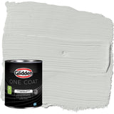 Glidden One Coat 1 qt. Tornado/Gray Semi-Gloss Interior Paint with Primer