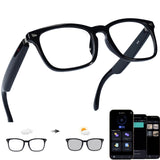 Giinova Ai Smart Glasses Bluetooth 5.4 with Translation for Men Women 160+Languages Color-Change Lens Power by Chat GPT Assistan