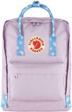 Fjllrven Kanken Backpack - Durable Vinylon Fabric, Water-Resistant, Classic Design - School, Travel, Pastel Lavender/Confetti Pa