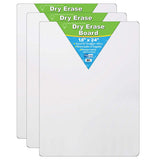 Flipside Products Dry Erase Board, 18 x 24, Pack of 3