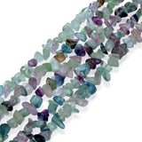 Genuine Fluorite Chips Gemstone Beads 5-8mm Irregular Shaped Crystal Chip Stone Loose Bead for Jewelry Making 1 Strand 32
