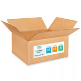 Medium Shipping & Moving Boxes 18x14x8 inches (10-Pack) - Extra Strength 200 lb vs Regular - Corrugated Boxes for Packaging, Mad