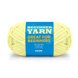 60g Pink Yellow Yarn for Crocheting and Knitting;66m (72yds) Cotton Yarn for Beginners with Easy-to-See Stitches;Worsted-Weight