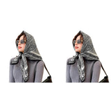 Palay Satin Scarf For Women Stylish Silk Ladies Square Scarves Print Hair Soft Comfy Head Neck Stole 35X35In 2 Pcs