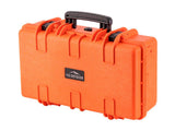 Monoprice Weatherproof Hard Case - 22 x 14 x 8 Inches, With Customizable Foam, Shockproof, IP67, Ultraviolet And Impact Resistan