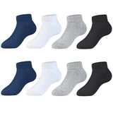 Evanden Plain Mix Color Ankle Lenght Socks For Men And Women (3)