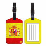 Nutcase Designer Luggage Travel Baggage Tags Single Tag With Name Card Inside Spain