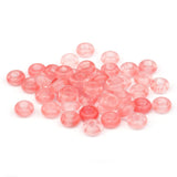 Youngbling Large Hole Gemstone Beads for Jewelry Making,Loose Macrame Natural Stone Beads Pack of 15,Cherry Quartz(5 * 10mm)