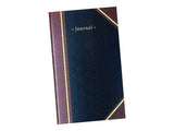 Staples Hard Journal, 7.25 W x 11.75 H, Black/Burgundy