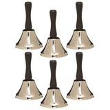 Steel Hand Bell, 4, Pack of 6