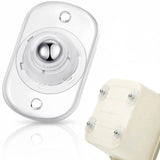Honoson 1 Pcs Self Adhesive Caster Wheels Appliance Rollers Appliance Sliders for Kitchen 360 Swivel Universal Wheel Mini Small