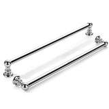 khtumeware 2 Pack 12 inch(305mm) Hole Center Vibrant Polished Chrome Cabinet Pulls Solid Heavy-Duty Kitchen Cabinet Hardware for