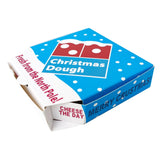 4 Pack Christmas Dough Money Holder Gift Box, Funny Mini Pizza Box Cash Gift Card Holder for Christmas, Secret Santa, Stocking S