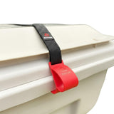 BinClaw Trash Can Lock Strap (Bin Not Included) - The ONLY One with The Handle! Keep Hands Clean. No Drilling - No Tools. Trash