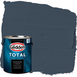 Glidden Total 1 gal. Cavalry/Navy Blue Eggshell Interior Paint with Primer