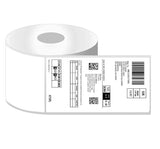 Brustro Self Adhesive White Direct Thermal Shipping 500 Labels Stickers Roll, 4 X 6-Inch (100X150 Mm - 1-Inch Core, Used For Pri