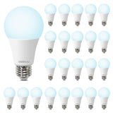 DEGNJU Light Bulbs, 100 Watt Equivalent LED Bulbs A19, 5000K Daylight Light Bulbs, E26 Standard Base, 1500 Lumens, Non-Dimmable,