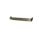 TPI Corporation OCH57208VSSE Fostoria Quartz Electric Infrared Heater Outdoor/Indoor Rated, Stainless Steel Housing, 3000W,
