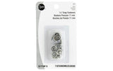 Dritz 169 Snap Fasteners, White, Size 16 (7/16Inch) 7Count