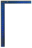 IRWIN Tools Framing Square, HiContrast Aluminum, 16Inch by 24Inch (1794447), Blue