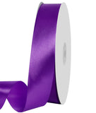 1 inch Purple Ribbon,100 Yards 1 inch Purple Satin Ribbon Solid Fabric Ribbon for Gift Wrapping Floral Bouquets Wedding Home Par