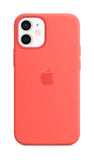 Apple iPhone 12 mini Silicone Case with MagSafe - Pink Citrus